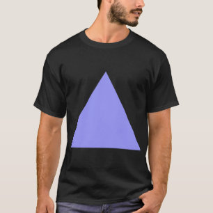 T-shirt Triangle - Bleu pastel