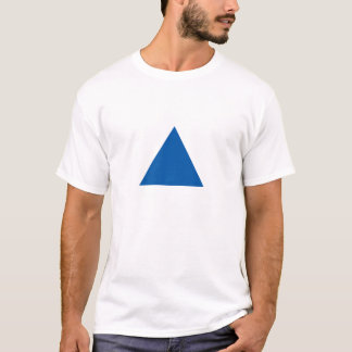 T-shirt Triangle bleue