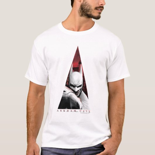 T-shirt Triangle d'Arkham (Devant)