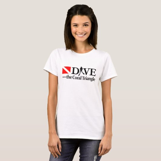 T-shirt Triangle de corail DV4 (Devant entier)