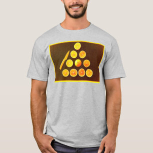 T-shirt "Triangle de demi-oranges" jolie photo. Commandez