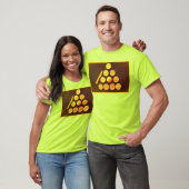 T-shirt "Triangle de demi-oranges" jolie photo. Commandez (Unisexe)