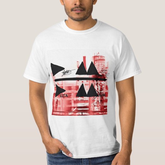 T-shirt Triangle de l'album Delta Machine (Devant)