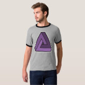 T-shirt Triangle de Penrose (Devant entier)