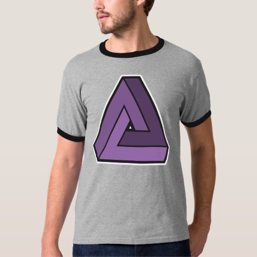 T-shirt Triangle de Penrose (Devant)