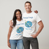 T-shirt Triangle des Bermudes (Unisexe)