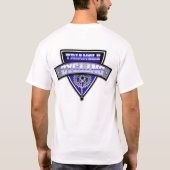 T-shirt Triangle faisant un cycle T de base (Dos)