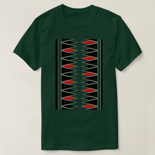 T-shirt Triangle géométrique minimaliste (Design devant)