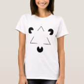 T-shirt Triangle Kanizsa (Devant)