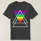T-shirt Triangle LGBT (Design devant)