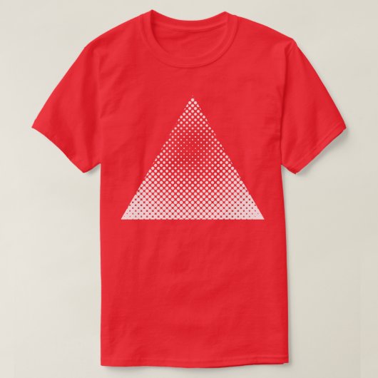 T-shirt triangle matriciel 1 (Design devant)
