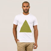 T-shirt Triangle - Olive (Devant entier)