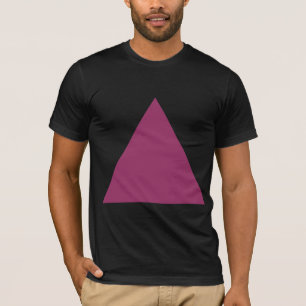 T-shirt Triangle - Plum