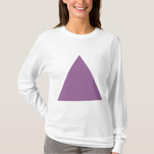 T-shirt Triangle - Plum poussiéreux