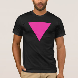 T-shirt triangle rose