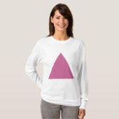 T-shirt Triangle - Rose Dusty (Devant entier)