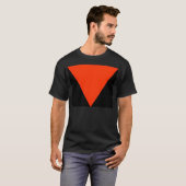 T-shirt Triangle rouge (Devant entier)
