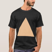T-shirt Triangle - Sable (Devant)