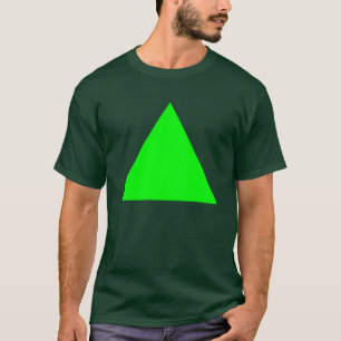 T-shirt Triangle - Vert