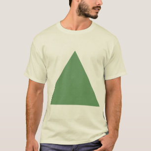 T-shirt Triangle - Vert de l'Armée