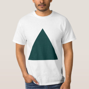 T-shirt Triangle - Vert foncé