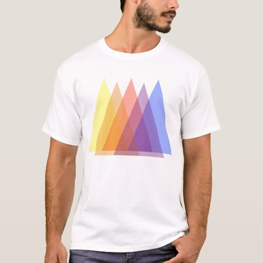 T-shirt triangles assorties (Devant)