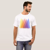 T-shirt triangles assorties (Devant entier)
