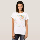 T-shirt Triangles colorés (Devant entier)