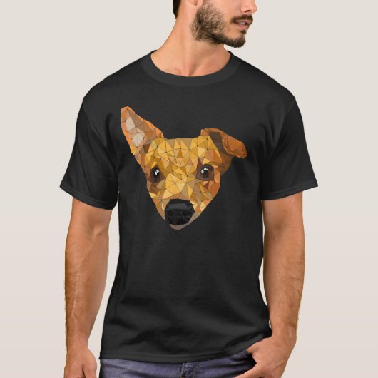 T-shirt Triangles de Chihuahua (Devant)
