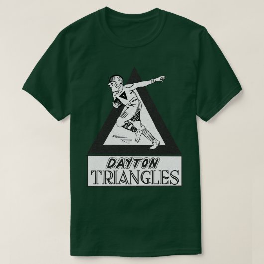 T-shirt Triangles de Dayton disparus 1920 (Design devant)