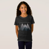 T-Shirt Triangles de géométrie Formes de traction (Devant entier)