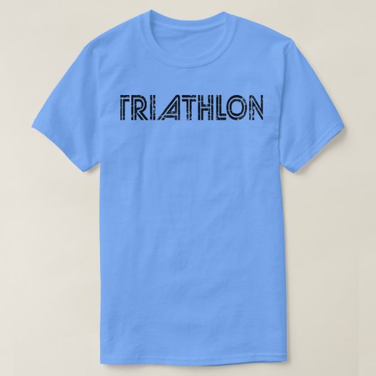 T-shirt Triathlète de triathlon 28 (Design devant)