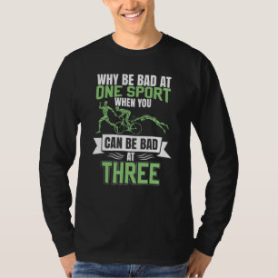 T-shirt Triathlète Dit Endurance Sport Swim Bike Run