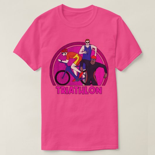T-shirt Triathlon (Design devant)