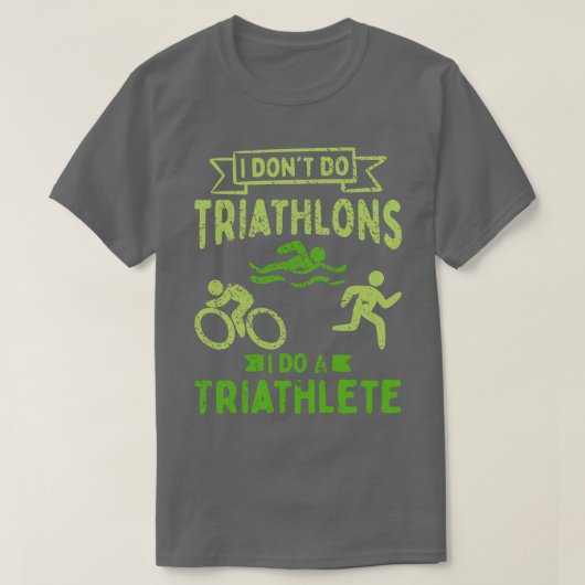 T-shirt Triathlon (Design devant)