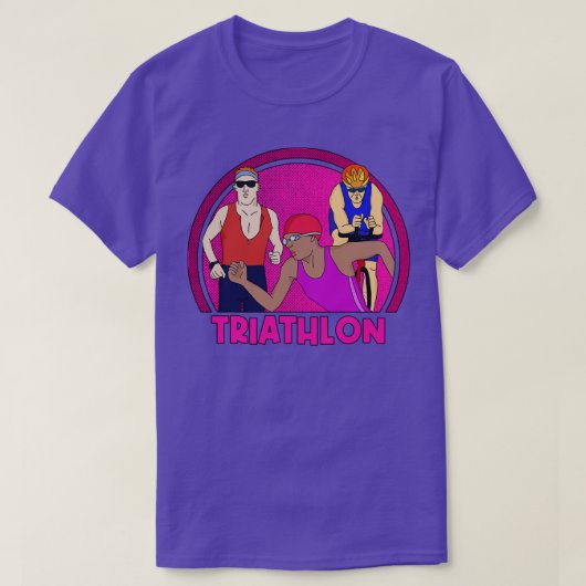 T-shirt Triathlon 3 (Design devant)