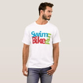 T-shirt Triathlon cool et design unique (Devant entier)