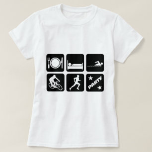 T-shirt Triathlon drôle