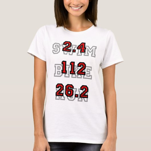 T-shirt Triathlon frais (Devant)