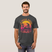 T-shirt Triathlon Hawaii Aller plus vite Daddy Hobby Triat (Devant entier)