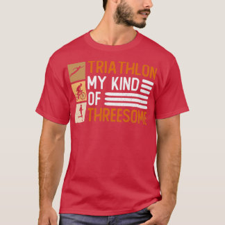 T-shirt Triathlon Mon Genre De Triathlon Formation Triathl
