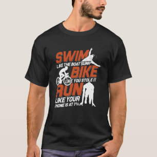 T-shirt Triathlon pour Triathlètes Suit Duathlon R