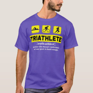 T-shirt Triathlon Sports pour un coureur cycliste de nage