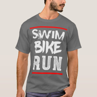 T-shirt Triathlon Swim Bike Run 5
