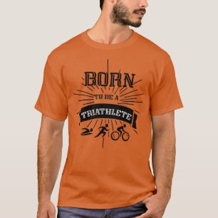 T-shirt Triathlon Swim Bike Run 66