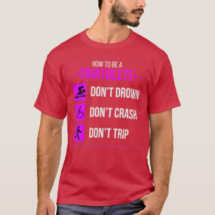 T-shirt Triathlte Funny