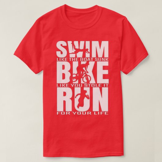 T-shirt Triatlon (Design devant)