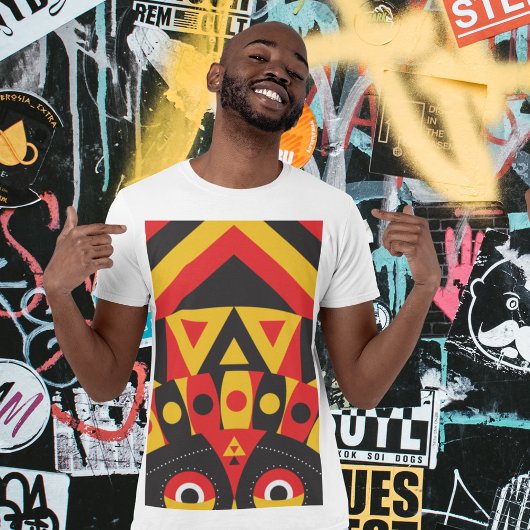 T-shirt Tribal autochtone africain
