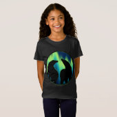 T-Shirt Tribal Bear Art Chemise de l'enfant Polar Bear T-s (Devant entier)
