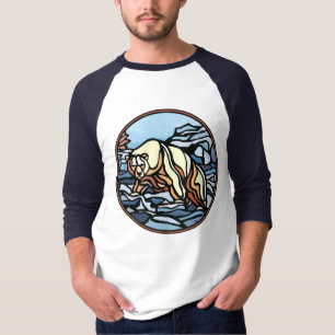 T-shirt Tribal Bear Art Femmes Jersey Bear Shirts